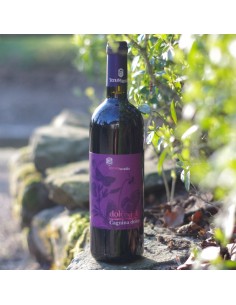 Cagnina Dolce Viola – süßer Rotwein von Tenuta Amalia mit Noten von Erdbeere und schwarzer Kirsche, 0,75 l