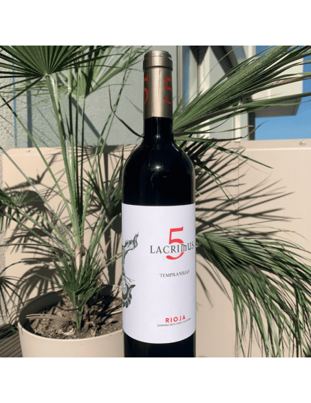 Lacrimus 5 – spanischer Rotwein mit intensiven Fruchtaromen und würzigen Noten, 0,75 l