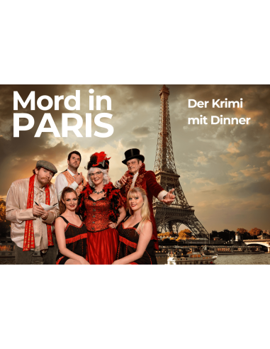 Ein Abend aus Krimi, Theater und Dinner – ein besonderes Erlebnis.