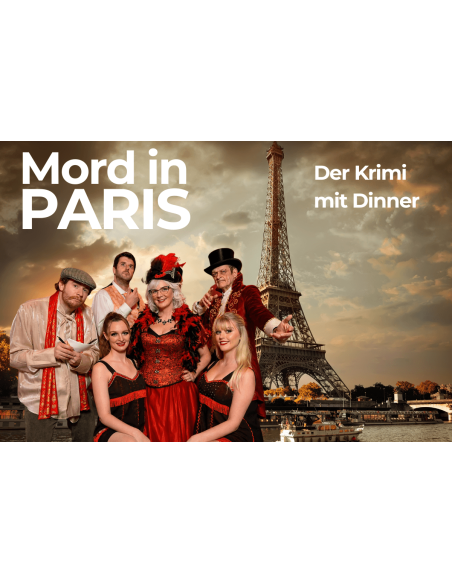 Ein Abend aus Krimi, Theater und Dinner – ein besonderes Erlebnis.