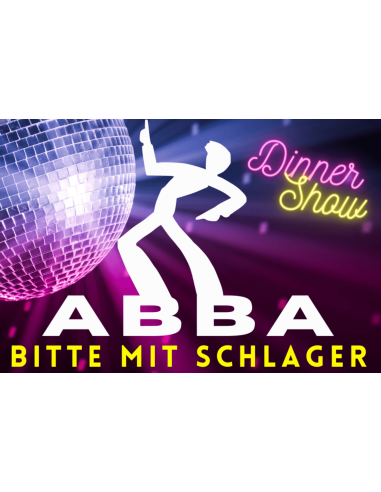 Musikshow und feines Menü verbinden sich zu einem besonderen Abend.