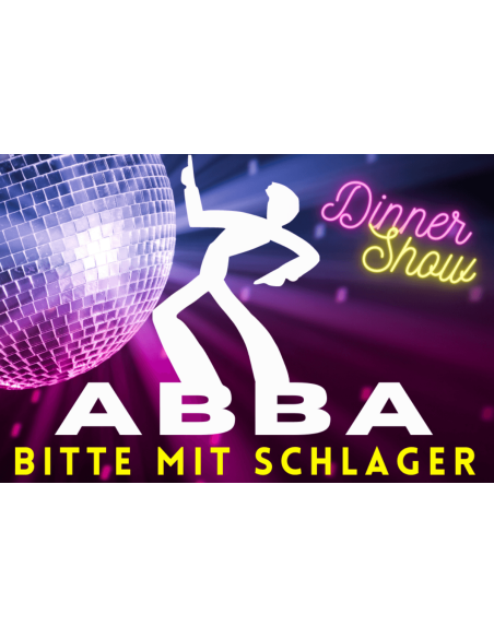 Musikshow und feines Menü verbinden sich zu einem besonderen Abend.